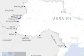 Villes-frontières où fuient des réfugiés d'Ukraine