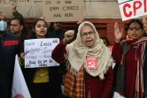Des manifestants à New Delhi contre la nouvelle loi sur la citoyenneté, le 19 décembre 2019