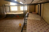 Le dortoir du pensionnat de Jangede où 317 adolescentes ont été enlevés par des hommes armés, le 26 février 2021 dans le nord-ouest du Nigeria