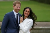 Le prince Harry et son épouse Meghan, pris en photo le jour de l'annonce de leurs fiançailles en 2017