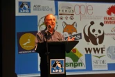 Allain Bougrain-Dubourg, président de la LPO (Ligue de protection des oiseaux), lors du 34e congrès de l'organisation, à Chatelaillon-plage le 1er juillet 2017