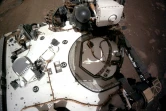 Une photo diffusée par la NASA montrant le robot Perseverance, sur Mars, le 20 février 2021