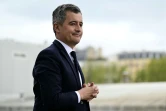 Le ministre français de l'Intérieur Gerald Darmanin à Paris le 9 avril