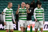 Les joueurs du Celtic, ici à l'issue d'un match de Ligue Europa, le 28 novembre 2019 à Glasgow, sont désignés champions d'Ecosse de la saison