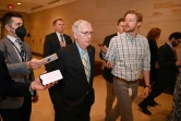 Le chef des républicains au Sénat Mitch McConnell, à Washington le 16 mars 2022