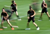Les Néerlandaises préparent leur demi-finale de Coupe du monde contre la Suède à Oullins, près de Lyon, le 2 juillet 2019
