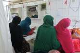 Des femmes en plein travail à la maternité de Médecins sans Frontières (MSF) à Khost; le 8 août 2018 en Afghanistan, 