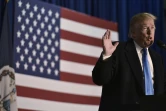 Donald Trump en campagne le 7 novembre 2016 à  Leesburg en Virginie