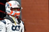 Le pilote français d'AlphaTauri Pierre Gasly à Spa-Francorchamps, le 27 août 2022 