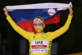 Le Slovène Tadej Pogacar vainqueur du Tour de France, à Paris, le 20 septembre 2020