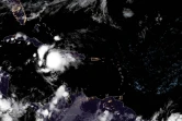 Image satellite de la tempête tropicale Elsa se dirigant vers Cuba, le 4 juillet 2021