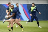 Les Wallabies à l'entraînement à Teddington, le 23 octobre 2015