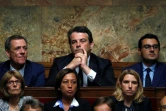 Thierry Solère, du groupe "constructifs" LR-UDI (C) à l'Assemblée nationale à Paris le 27 juin 2017