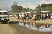 Une rue de Mount Hagen en Papouasie-Nouvelle-Guinée, le 22 novembre 2018