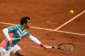 Hugo Gaston face au Suisse Stan Wawrinka au 3e tour de Roland-Garros, le 2 octobre 2020