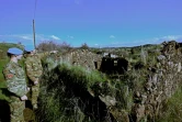 La Force des Nations unies chargÃ©e du maintien de la paix Ã  Chypre dans le village abandonnÃ© de Variseia, le 27 janvier 2022