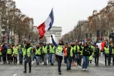 Manifestation de "gilets jaunes" sur les Champs-Elysées, le 15 décembre 2018