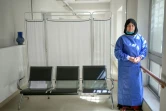 Le docteur Freba Azizi, à l'hôpital afghano-nippon de Kaboul, le 29 septembre 2021
