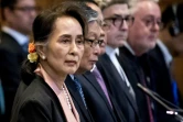 La dirigeante birmane Aung San Suu Kyi devant la Cour internationale de justice à La Haye, le 9 décembre 2019