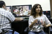 Après des films "relatant des histoires d'amour (...) j'ai décidé cette année de tourner une série directement liée à la crise", explique la réalisatrice syrienne Rasha Sharbatgi