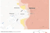 Offensive ukrainienne à Bakhmout, épicentre des combats