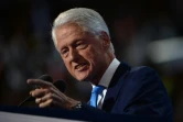 L'ancien président Bill Clinton lors de son discours devant les délégués de la convention démocrate le 26 juillet 2016 à Philadelphie  