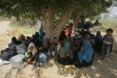 Des Irakiens qui ont fui les combats près de Fallouja, dans le village de al-Azraqiyah, le 4 juin 2016
