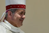 L'évêque chilien, Mgr Juan Barros, à Iquique au Chili, le 18 janvier 2018