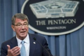 Le secrétaire américain à la Défense Ashton Carter lors d'une conférence de presse à Washington, le 30 juin 2016