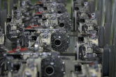 Fabrication du nouveau moteur électrique de Renault, à l'usine de Cléon dans le nord de la France, le 18 juin 2015