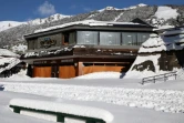 Une boutique de skis fermée, le 24 juin 2020 à Bariloche, en Argentine