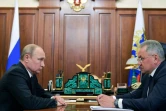 Le président russe Vladimir Poutine rencontre son ministre de la Défense Sergueï Choïgou le 2 juillet 2019 à Moscou