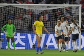 La capitaine Amandine Henry offre la victoire aux Bleues contre le Brésil en 8e de finale du Mondial au stade Océane au Havre, le 23 juin 2019