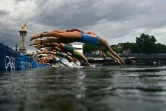 Le triathlon féminin, disputé en partie dans la Seine le 31 juillet 