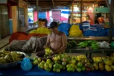 Un marché de fruit à Téfé, en Amazonie, au Brésil, le 30 juin 2018 