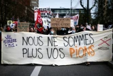 Manifestation du monde de l'éducation le 26 janvier 2021 à Toulouse