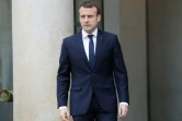 Le président français Emmanuel Macron à Paris, le 22 décembre 2017