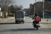 "Vous ne pouvez jamais savoir combien de temps cela vous prendra pour vous rendre à une adresse à Kaboul", raconte Sarajuddin, un livreur afghan