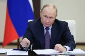 Le président russe Vladimir Poutine lors d'une réunion à Novo-Ogaryovo, près de Moscou, le 5 juin 2025