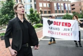 L'ex-analyste militaire américaine Chelsea Manning à son arrivée au tribunal fédéral d'Alexandria, près de Washington, le 16 mai 2019