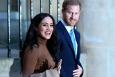 Le prince Harry et son épouse Meghan le 7 janvier 2020 à Londres