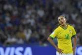 L'attaquante Brésilienne Marta face aux Françaises lors du Mondial de football féminin, le 23 juin 2019 au Havre