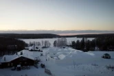 L'établissement Arctic Snow Hotel, le 17 décembre 2020 à Rovaniemi, en Laponie finlandaise