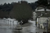 Inondation à La Réole (Gironde) le 4 février 2021
