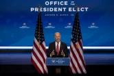 Le président élu américain Joe Biden lors d'un discours à Wimington, dans le Delaware, le 19 novembre 2020