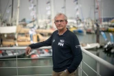Le directeur du Vendée Globe, Jacques Caraës, pose le 7 novembre 2020 aux Sables-d'Olonne, à la veille du départ de la course autour de monde seul et sans escales 