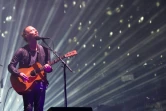 Radiohead sur la scène du festival californien Coachella, à Indio, le 14 avril 2017