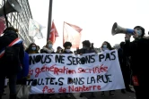 Manifestation d'étudiants contre la précarité le 20 janvier 2021 à Paris