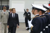 Emmanuel Macron le 12 juillet 2019 à Cherbourg