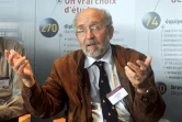 L'astronome suisse Michel Mayor co-lauréat du prix Nobel de physique 2019 à Nantes le 16 juin 2008